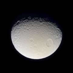 Preview of Saturn's Moon Tethys from Cassini