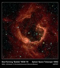 Preview of RCW 79: Stars in a Bubble