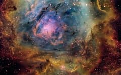 Preview of The Busy Center of the Lagoon Nebula