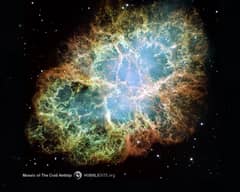 Preview of Crab Nebula Mosaic from HST