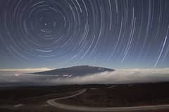 Preview of Star Trails Above Mauna Kea