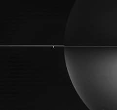 Preview of Thin Rings Around Polarized Saturn