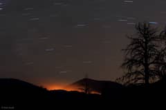 Preview of Fire Glow and Star Trails at Sunset Crater
