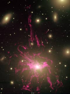 Preview of Unusual Gas Filaments Surround Galaxy NGC 1275