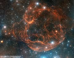 Preview of Simeis 147: Supernova Remnant from Palomar