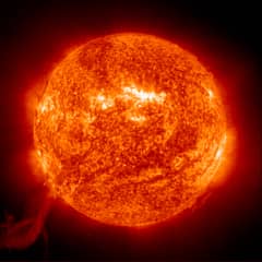 Preview of A Solar Prominence from SOHO