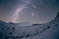 Preview of Star Trails at 19,000 Feet