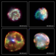 Preview of Four Supernova Remnants