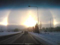 Preview of Driving Toward a Sun Halo
