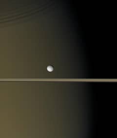 Preview of Enceladus Near Saturn