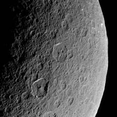 Preview of Ancient Craters on Saturn's Rhea