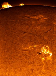 Preview of Sunspot 875 Flares