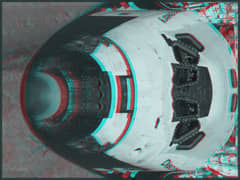 Preview of Discovery Orbiter Anaglyph