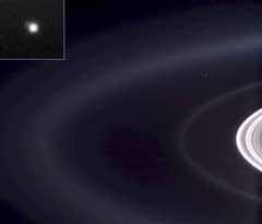 Preview of Earth from Saturn
