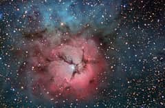 Preview of The Trifid Nebula in Stars and Dust