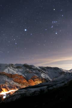Preview of Alborz Mountains in Moonlight