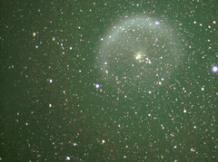 Preview of A Rocket Debris Cloud Drifts