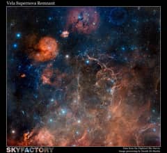 Preview of Vela Supernova Remnant in Visible Light