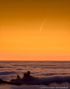Preview of Comet McNaught Over Catalonia
