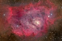 Preview of The Lagoon Nebula in Gas, Dust, and Stars