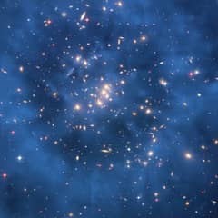 Preview of Dark Matter Ring Modeled around Galaxy Cluster CL0024+17