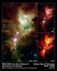 Preview of The Snowflake Cluster versus the Cone Nebula