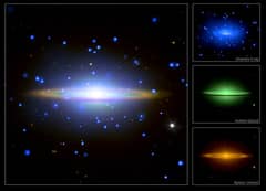 Preview of Sombrero Galaxy Across the Spectrum