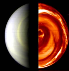 Preview of Swirling Clouds Over the South Pole of Venus