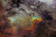 Preview of IC 5067 in the Pelican Nebula