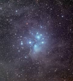 Preview of M45: The Pleiades Star Cluster