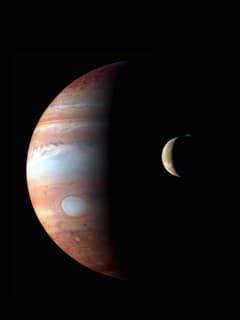 Preview of A Jupiter-Io Montage from New Horizons