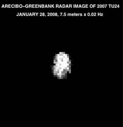 Preview of Asteroid 2007 TU24 Passes the Earth