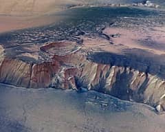 Preview of High Cliffs Surrounding Echus Chasma on Mars