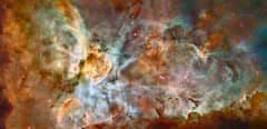 Preview of Dark Clouds of the Carina Nebula