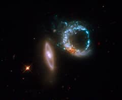 Preview of The Double Ring Galaxies of Arp 147 from Hubble