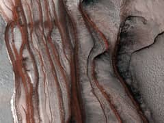 Preview of Layers of Red Cliffs on Mars