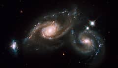 Preview of The Colliding Spiral Galaxies of Arp 274