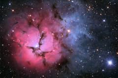 Preview of The Trifid Nebula in Stars and Dust