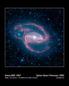 Preview of NGC 1097: Spiral Galaxy with a Central Eye