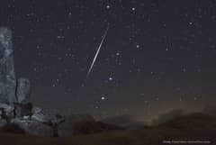 Preview of Meteor in the Desert Sky