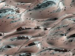 Preview of Dark Sand Cascades on Mars
