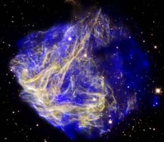 Preview of Fast Gas Bullet from Cosmic Blast N49