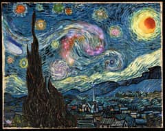 Preview of Starry Night Scavenger Hunt