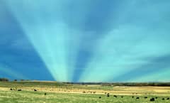 Preview of Anticrepuscular Rays Over Colorado