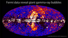 Preview of Huge Gamma Ray Bubbles Found Around Milky Way