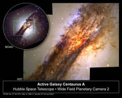 Preview of The Center of Centaurus A