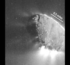 Preview of Gas and Snow Jets from Comet Hartley 2