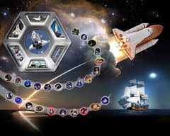 Preview of Space Shuttle Tribute Poster: Endeavour