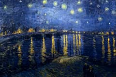 Preview of Starry Night Over the Rhone