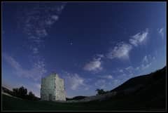 Preview of Castle and Meteor by Moonlight